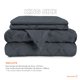 thumbnail image 3 of Juego de Funda para Edredon Duvet Dreamlab, Tamaño King Size, Color Grafito, 3 Piezas, 3 of 9
