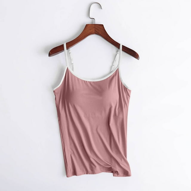 Puntoco Camisolas ajustadas para mujer, color liso, ajustables, sin aro de acero, para yoga, deportivas