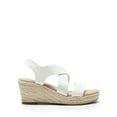 thumbnail image 2 of DREAM PAIRS Womens Platform Espadrilles Wedge Sandals, Slip on Elastic Ankle Strap Sandals for Women Casual Dressy Summer, 2 of 6