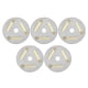 thumbnail image 4 of GOOHOCHY 5 piezas de repuesto para tapa de tetera de metal, silbato de acero inoxidable, piezas esenciales para tetera, chips de silbato para reemplazar componentes de tetera., 4 of 8