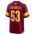 thumbnail image 3 of Men's Nike Ricky Stromberg Burgundy Washington Commanders Team Game Jersey, 3 of 4