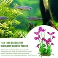 thumbnail image 3 of Visland Artificial Water Plants with Sturdy Base Realistic Looking Vibrant Color Simulation Plants Model Ornament Aquarium Water Fake Plant, 3 of 8