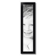thumbnail image 2 of ArtToFrames 6" x 26" Satin Black Bull Nose Picture Frame, 6x26 inch Black Wood Poster Frame (WOM-1417), 2 of 7