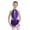 Purple, variant on Big Girl's Ballet Skirted Leotard Sparkly Latin Dance Dress Fringed Bodysuit Ballroom Costume for Competition Yellow 8