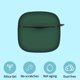 thumbnail image 4 of Audífonos Funda de inalámbricos para funda de silicona SoundPEATS Air3 (verde medianoche), 4 of 7