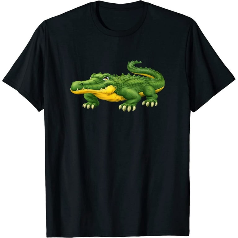 Cool Green Alligator Crocodile Wild Animal T-Shirt -