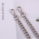 thumbnail image 5 of Bolso Cadena Metal DIY Hombro Messenger Manija Reemplazo Correa Plata, 5 of 8