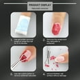 thumbnail image 7 of AUQ 2026 New 2Pcs Stainless Steel Triangle Cuticle Nail Pusher Peeler Scraper Remove Gel Nail Polish, Cuticle Remover Manicure Tools for Fingernail Toenail, 7 of 7