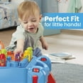 MEGA BLOKS Build ‘n Learn Table Activity Building Block Set, Learning