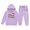 AB170 Purple, variant on Bainana Christmas Kid'S Outfits Set Long Sleeve Santa Claus Tree Print Hoodie Pants 2 Pieces Matching Set Big Boys Girls Comfortable Outdoor Wear