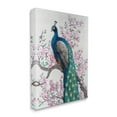 thumbnail image 4 of Stupell Industries Peacock & Cherry Blossoms Animals & Insects Painting Gallery Wrapped Canvas Art Print Wall Art, 24 x 30, 4 of 8