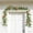 O, variant on Nkmbld Glowing Artificial Garlands with String Light, Hanging Artificial Vine Garlands for Indoor Outdoor Fireplace, Stair, Window, Table Centerpiece Decor