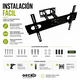 thumbnail image 5 of Soporte articulado para TV Gecko Electronics GK-ART90, 5 of 9