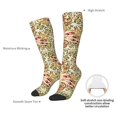 thumbnail image 4 of Logiee Colorful Paisley Print Gift Stocking Stuffers,Adult Stockings,Novelty Socks,Funny Socks Birthday Running Walking Sleeping, 4 of 6
