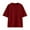 Wine Red, variant on YTDSCS Kids Boys Girls Summer T Shirts 3-14 Year Unisex 100% Cotton Short Sleeve Tops Toddler Crewneck Solid drop Shoulder Tees for Teenagers