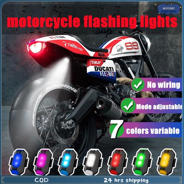 FPV RC Drone Flash Inalámbrico LED Luz Universal De Vuelo Nocturno De Advertencia Aeronave Motocicleta/Bicicleta Modificación huangjie unisex