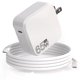 thumbnail image 1 of Cargador VillaCool GaN de 65W USB-C de carga rápida para Samsung Galaxy, 1 of 9