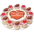 thumbnail image 5 of Football Cupcake Rings 24 Pc By Bakery Supplies, 5 of 6