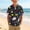 A, variant on Boys Hawaiian Shirts with Pocket- Button Down Tropical Print Short Sleeve Kids Beach Shirts Multicolor Size 14
