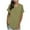 Army Green, variant on Scyoekwg Women's Clothing Summer Loose Womens Summer Fashion Ladies Blouses Dressy Casual Short Sleeve Tops Comfy Clothes Trendy Womens Going Out Outfits