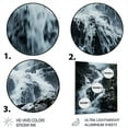 thumbnail image 3 of Designart "The Dynamic Rhythm of Falling Water" Landscapes Metal Wall Decor, 3 of 5
