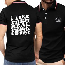 Short Sleeve Polo Shirts for Men Letter Graphic Stretch Tops Casual America Patriotic Raglan Golf Polos Mens Black C L