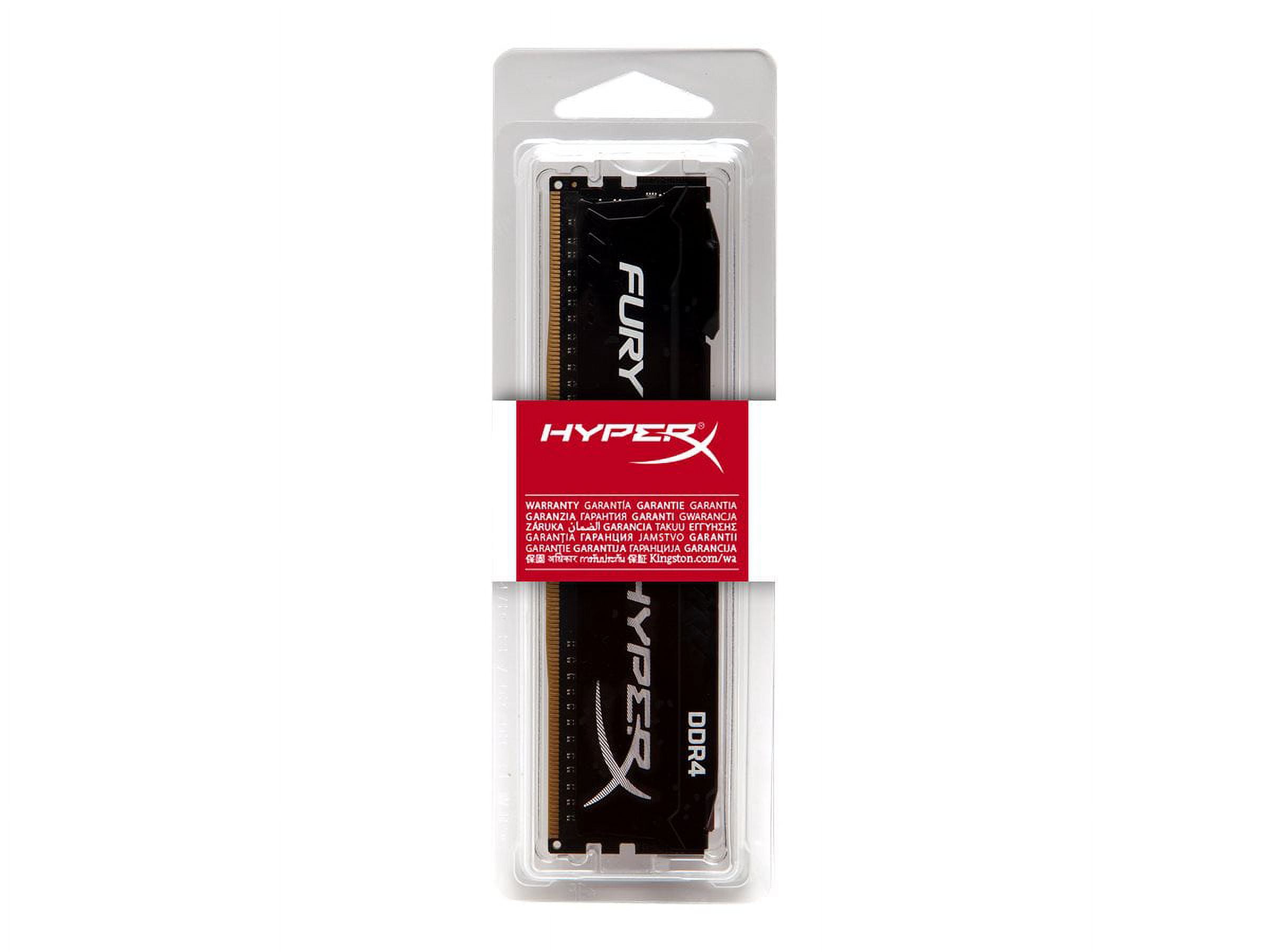 Kingston Technology HyperX FURY Black 16GB 2933MHz DDR4 CL17 DIMM