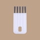 thumbnail image 5 of Cepillo multiusos para biberones, suministros de limpieza, nailon resistente al desgaste y duradero. Blanco, 5 of 7