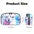 thumbnail image 5 of Alpaca Digital Bag with Oxford Fabric, Waterproof, Charger Pouch, USB Organizer, Electronic Travel Case Organizer, Appliance Cord Organizer, 5.9x9.44x3.14 in., 5 of 6