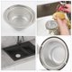 thumbnail image 4 of GOOHOCHY Fregadero de cocina Cesta de canasta Acero inoxidable Fregadero Filtro de colador de desagüe, 4 of 8