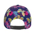 thumbnail image 4 of Xecao Paint Butterflies for Baseball Cap: Unisex, crafted from classic polyester twill fabric, featuring a soft unconstructed design, 4 of 5