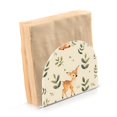 thumbnail image 2 of Baby Deer and Green Leaves Napkin Holder for Table Clear Napkin Stand Paper Holder Acrylic Organizer Dispenser Napkins for Dinner Kitchen Restaurant Room, 2 of 8