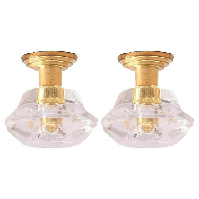 2Pcs Mini Ceiling Lamp Imitation Hanging Lamp Simulation Miniature Furniture