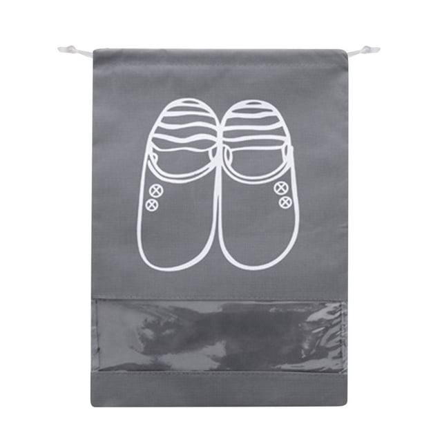 Bolsas de viaje para zapatos de 1 pieza, bolsas de almacenamiento de zapatos no tejidas con cordón, organizadores de zapatos portátiles grandes para el hogar y bolsas de zapatos deportivos Wmkox8yii qwyer765