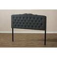thumbnail image 5 of Baxton Studio Lucy Modern and Contemporary Dark Grey Fabric King Size Headboard,Wholesale Interiors, 5 of 7