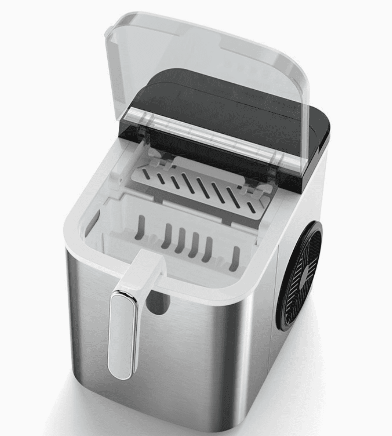 CNV 1.3L Smart Automatic Ice Maker, Portable Countertop Ice Machine Fast Ice Making for Home and Commercial Use