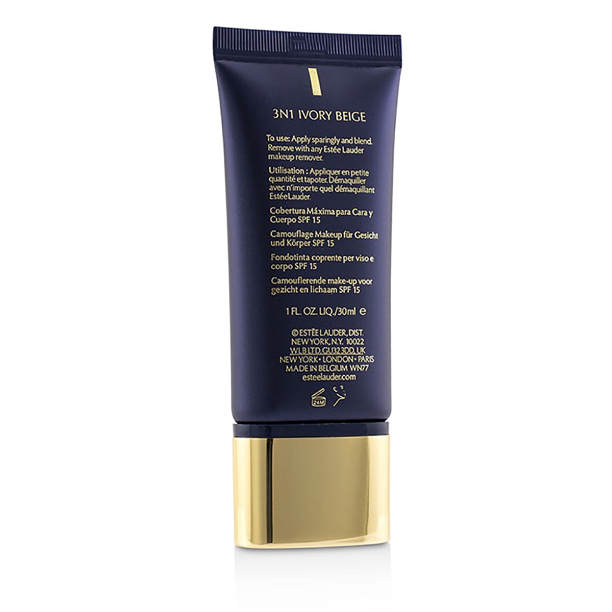 Estee Lauder Double Wear Light Soft Matte Hydra Makeup 3N1 Ivory Beige 1.0 oz