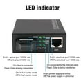 thumbnail image 1 of Gigabit Dual Fiber Media Converter with Built-in 1Gb EU Plug, 1 of 5