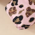 thumbnail image 5 of masbird Newborn Baby Girl Clothes Little Sister Outfit Long Sleeves Romper Pants Baby Clothes for Girls 0 3 6 12 18 24 Months,Pink,6-9 M, 5 of 7