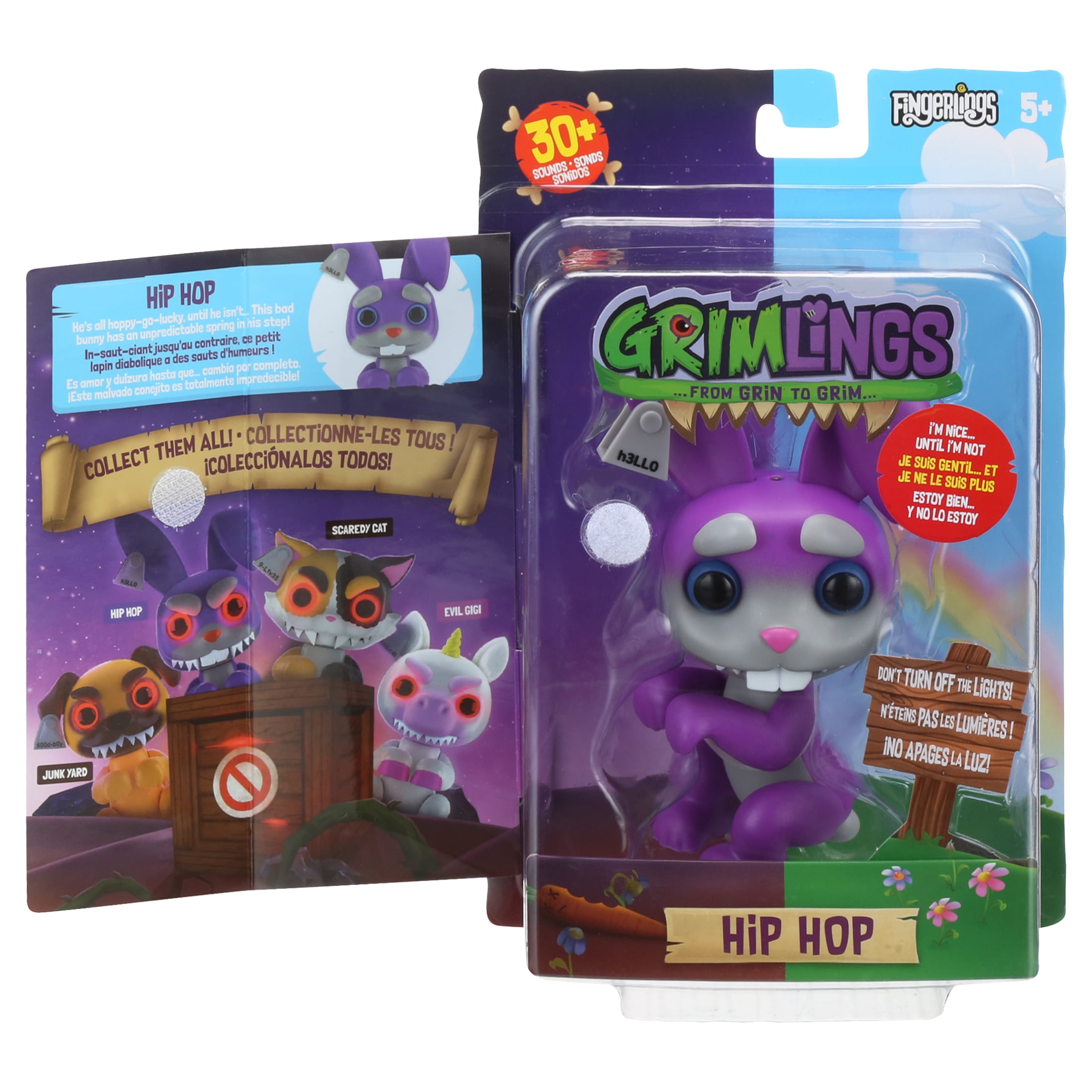 Evil Gigi Unicorn Toy That Turns Evil Fingerlings Baby Unicorn Gigi (White) Toys Zavvi Ireland