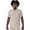 Natural, variant on Men's 100% Cotton Casual Summer Beach Button Down Short Sleeve Shirt by BOHIO
