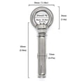 thumbnail image 3 of 1 Pcs M10 Expansion Bolt 304 Stainless Steel Lifting Eye Nuts Ring Eye Bolt Shoulder Eye Screw for Wall Concrete Brick Anchor, 3 of 5
