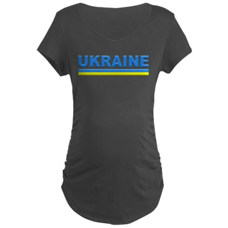 

CafePress - Pro Ukraine Pride Ukrainian Flag Maternity T Shirt - Maternity Dark T-Shirt