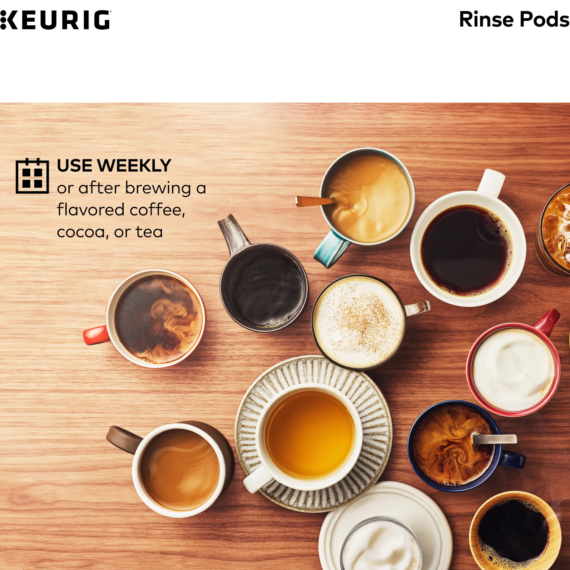Keurig Coffee Cleaning Care Set 3 Month Brewer Maintenance Kit with Rinse Pods Descale Solution and Filter Cartridges Walmart