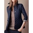 thumbnail image 5 of Abrigo acolchado, chaqueta de invierno para mujer, chaquetas con cuello vuelto para mujer, elegancia 20224, ropa de calle cálida de un solo pecho para oficina para mujer, 5 of 5