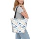 thumbnail image 2 of Fotbe Butterfly Bolsa de Playa con Estampado, Bolsa de Hombro, Bolsa de Mano Espaciosa, Bolsa de Viaje Ligera, Bolsa de Compras Versátil, 2 of 6