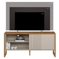 thumbnail image 4 of Mesa para TV hasta 55 pulgadas Bossa Gold color madera natural y blanco hueso, 4 of 5