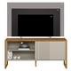 thumbnail image 4 of Mesa para TV hasta 55 pulgadas Bossa Gold color madera natural y blanco hueso, 4 of 5