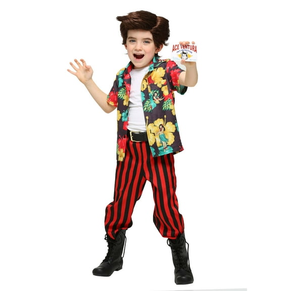 Ace Ventura Toddler Costume with Wig