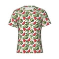 thumbnail image 3 of Naloa Watermelons Men's T-Shirt Sport T-shirt Men's Basic Tee Casual Men's Shirt, Round Neck, Short Sleeves - X-Large, 3 of 5